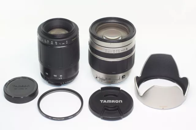 Lote de 2 Tamron AF 28-300 mm F/3.5-6.3 285D + 80-210 mm F/4.5-5.6 278D...