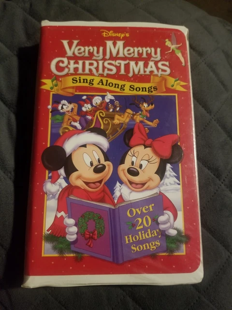 VHS DISNEYS SING Along Songs Very Merry Christmas Songs VHS 2002 vhs-disneys-sing-along-songs-very-merry-christmas-songs-vhs-2002
