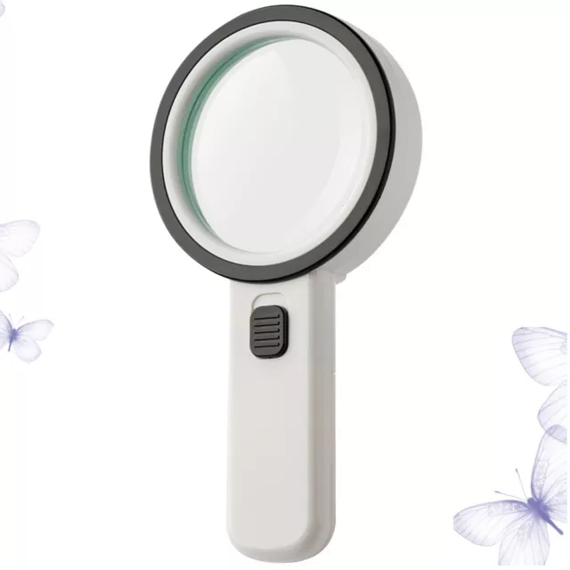 Magnifying Lamp Hand Held Mirror Magnifiers for Reading LED