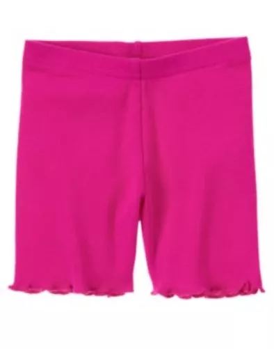 Gymboree Wild For Zebra Magenta Basic Bike Shorts 3 6 12 18 24 2T 3T 4T 5T Nwt