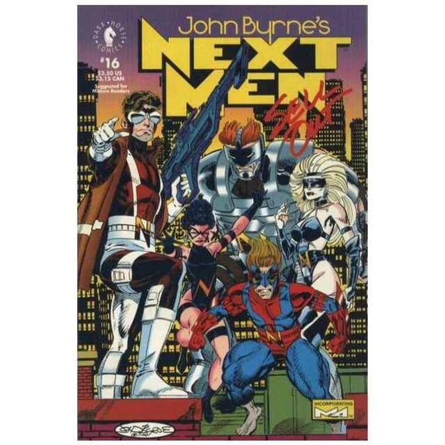 John Byrne's Next Men (1992 series) #16 in NM minus cond. Dark Horse comics [a@