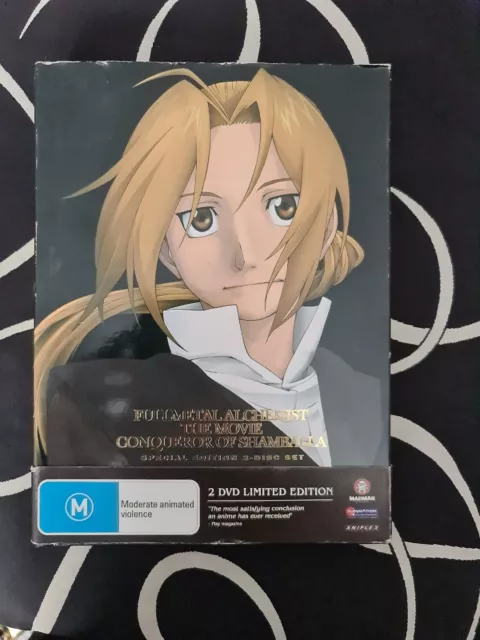 FULLMETAL ALCHEMIST THE Movie - Conqueror of Shamballa (Blu-ray 2005 Anime)  $100.00 - PicClick AU