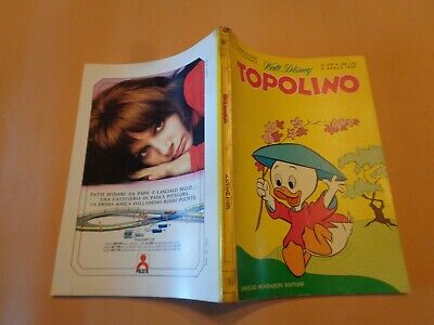 Topolino N°697 Originale Mondadori Disney"Ottimo"1969 Con Bollini
