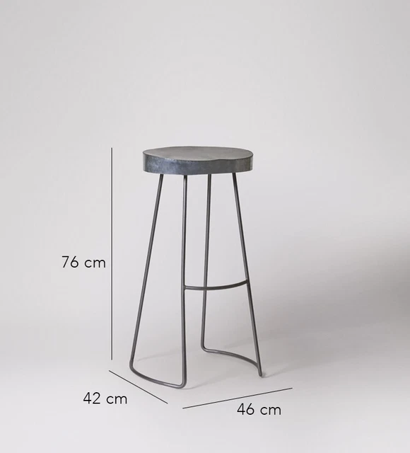 SWOON WELLES KITCHEN Stool Conker RRP119 50.00 PicClick UK