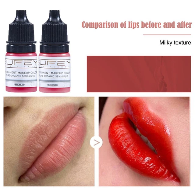 3 ml inchiostro per tatuaggi nano pigmento colori lattiero-caseari per set trucco semipermanente L1A3