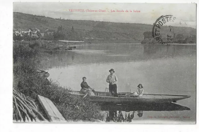 95  Vetheuil  Les Bords De La Seine