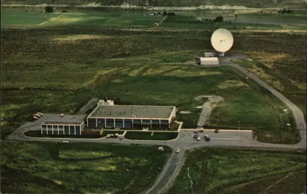 Brewster Flat Satellite Station,WA Okanogan County Washington Colourpicture