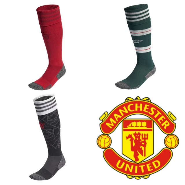 Manchester Utd Kids Childrens football socks 5-14yrs home away 3rd 23-24 United