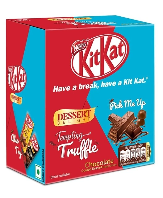 12 X KIT Kat Chocolate Tempting Truffle Wafer Bar 50g Each 52.00