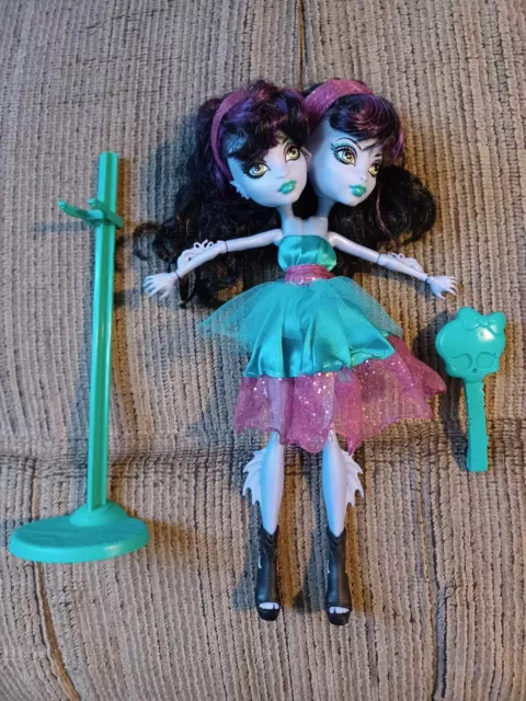 Custom 2 Headed Monster High Type Doll Rare Mattel 2 Heads