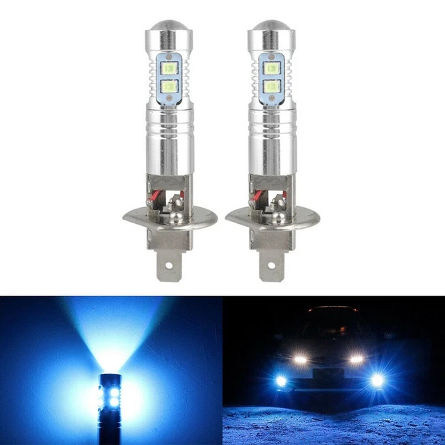 Ampoules Phare Moto GLL BA20D LED 1500 Lumens 6500K - Haut/Bas Faisceau, Étanche IP68, Aluminium