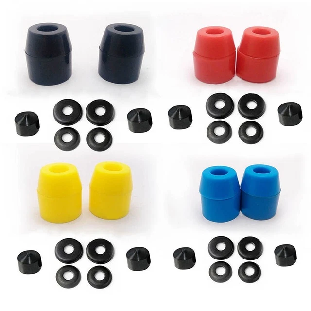 Skateboard Shock Absorbers Protection Set Truck Rebuild Kit Washers Pivot