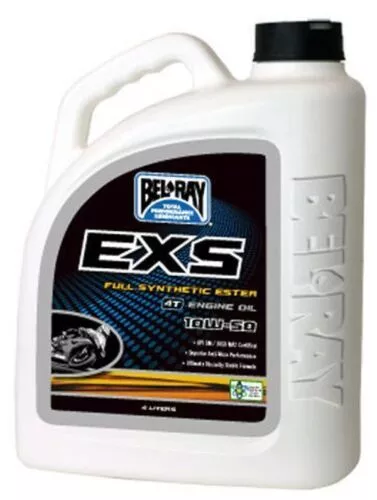 KR BEL-RAY huile moteur EXS SYNTH ESTER 4T ENGINE OIL 10W-50 (4L)