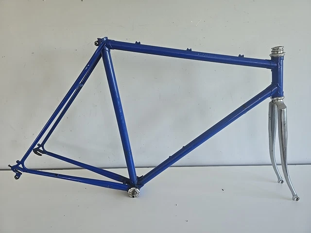Cadre De Vélo Acier Vintage Gitane Orange – Années 80 – Taille Vélo Course Ancien