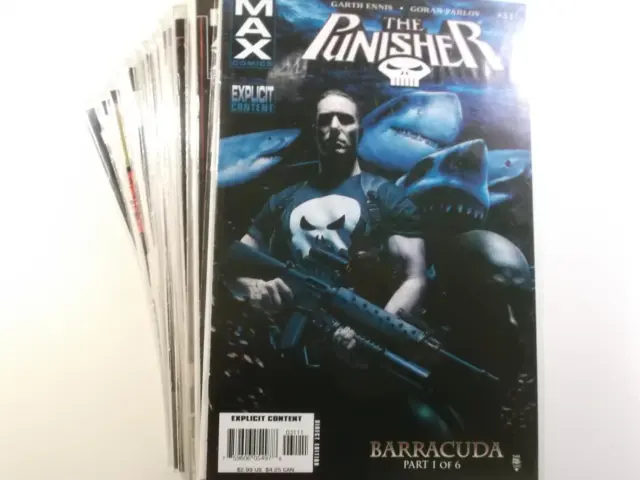 MAX Comics The Punisher Heft 31 - 75 + Annual Frank Castle US Marvel 2006 Zustan
