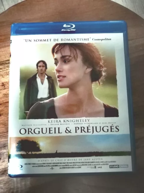 Orgueil et Préjugés Blu-ray Keira Knightley Rosamund Pike Donald Sutherland