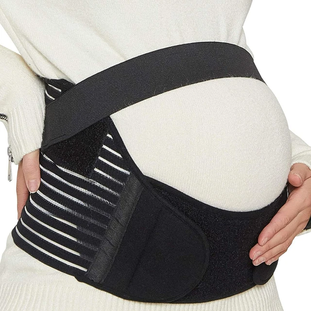 NEOTECH CARE PREGNANCY Support Maternity Belt Back Belly Brace Black