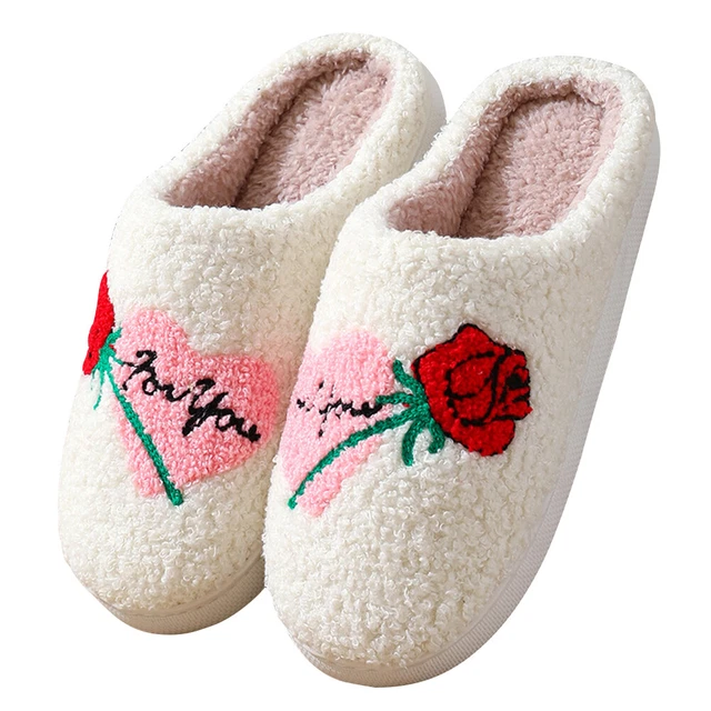Pantofole da donna, comode, morbide, in memory foam, leggere, antiscivolo, invernali, calde, per le donne, verde, 37 EU