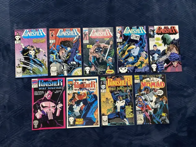 The Punisher  Marvel Comics Universe Lot of 9 Comics