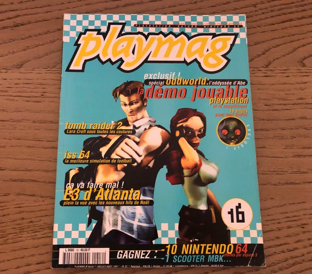 CONSOLES + 107 magazine - Dreamcast, Tomb Raider