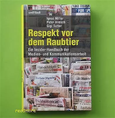 Respekt vor dem Raubtier Miller et al. Orell Füssli