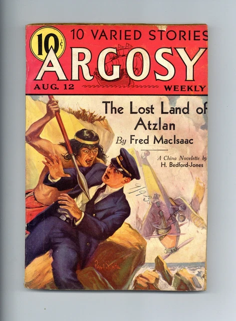 Argosy Part 4: Argosy Weekly Aug 12 1933 VG