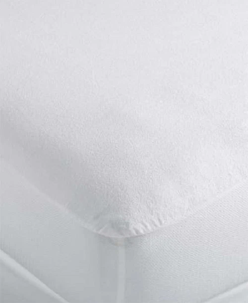 Spring Air Bed Armor King Mattress Protector White  76" x 80" Machine Wash T262
