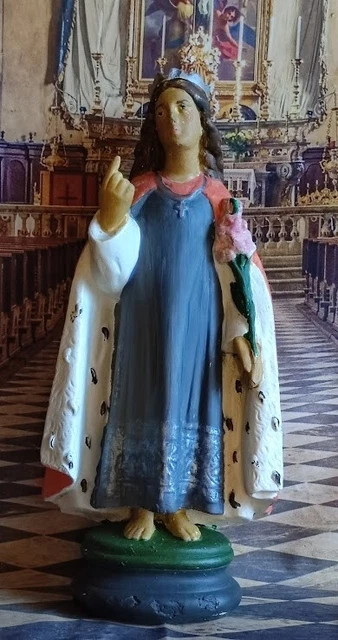 Vierge plâtre dans statues de dévotion
