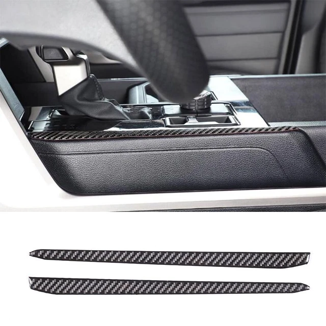 FOR TOYOTA TUNDRA 20222024 Soft carbon fiber Console Gear Shift Both
