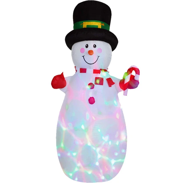 Bonhomme de neige gonflable de vacances de bonhomme de neige gonflable de