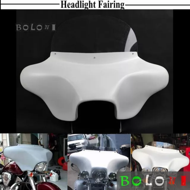Fits Harley Road King 94-21 Motorcycle Batwing Fairing with Stereo - 6x9 Speaker