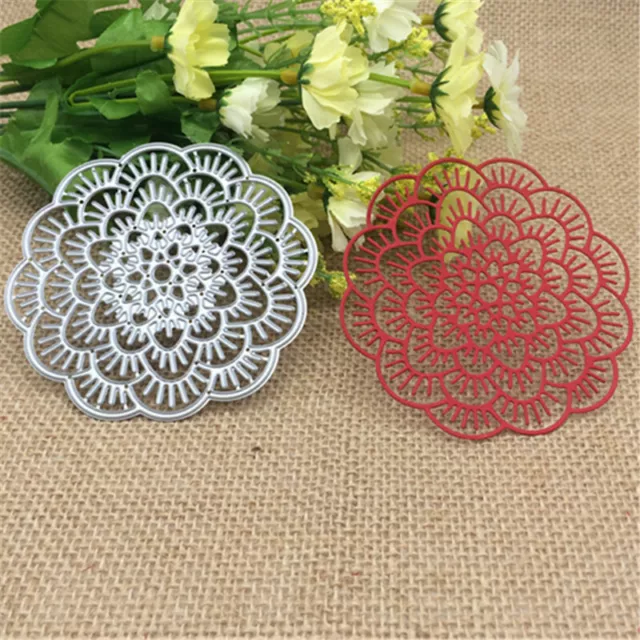 Flower Doily Metal Cutting Dies Stencil Scrapbooking Card Paper Embossing Craft