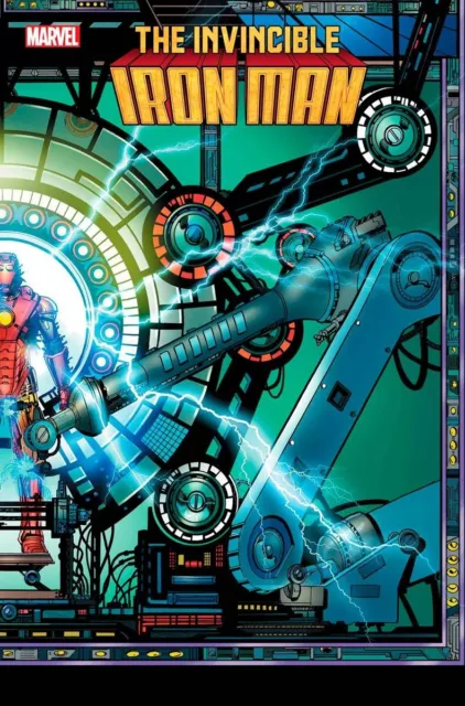 Invincible Iron Man #8 Layton Connecting Variant Presale 7/26/2023