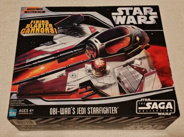 Star Wars Obi-Wan's Jedi Starfighter The Saga Collection Kenobi Ep3 Spedizione Nuova Con Scatola