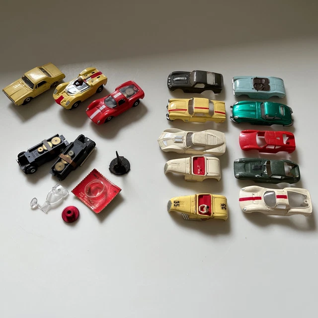 1960’S AURORA THUNDERJET TJET HO Slot Car Lot Collection Very Cool 167