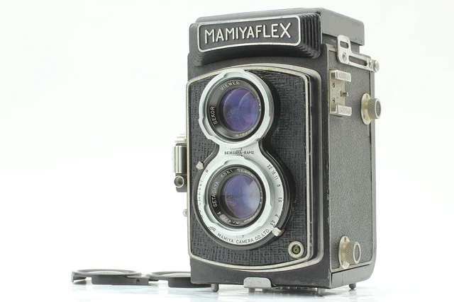 [ EXC + 5] Mamiyaflex Automat B 120 6x6 Film Tlr Sekor 75mm F/3.5 Linse Aus