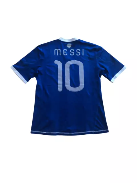 Argentina 2010/11 Away Shirt #10 Messi (Good) camiseta maglia trikot