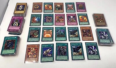 Huge Lot Of 279 - 1996 Yugioh Cards - 43 First Edition - 12 Holos  Lp - Mp