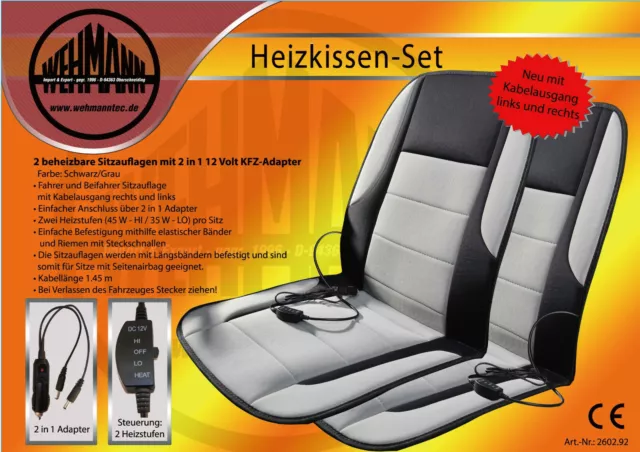WAECO MagicComfort MH40 MH40S Sitzheizung beheizte Sitzauflage Heizkissen  Auto kaufen bei