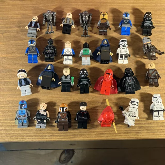 Huge Lego Star Wars Mini Figure Lot