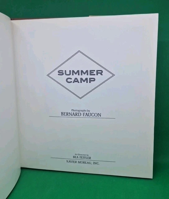 SUMMER CAMP - Photographs by Bernard Faucon: 1980 HB, 1st Edition