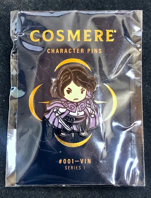 COSMERE Dragonsteel VIN Character Pin (#001) YEAR OF SANDERSON Exclusive