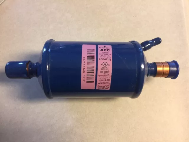 Carrier Products Accumulator KH75GF160 EMERSON CHARGE COMPENSATOR ACC-4737S NEW Carrier Products Accumulator KH75GF160 EMERSON CHARGE COMPENSATOR ACC-4737S NEW
