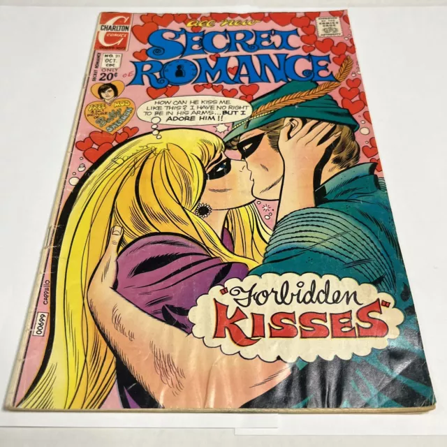 Secret Romance #21  1972 - Charlton  -VG - Comic Book 2