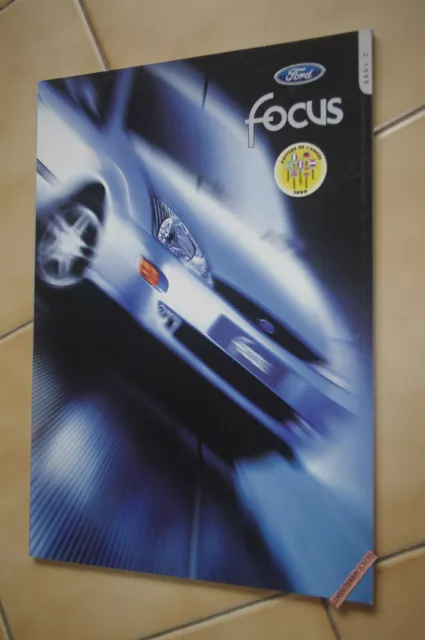 FORD Focus Ambiente Coupé Trend Ghia BROCHURE CATALOGUE PUB 1999 VOITURE AUTO