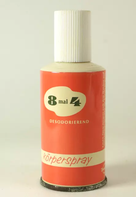 Vintage Spraydose 8x4 aus den 50er Jahren als Deo noch Körperspray war.  (2X32)