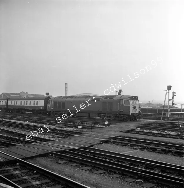 British railway negative br class 50 no 50040 at bristol temple