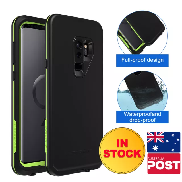 For Galaxy S10+ / S9+ / S8+ Case LifeProof Fre Waterproof Shockproof Rugged Case