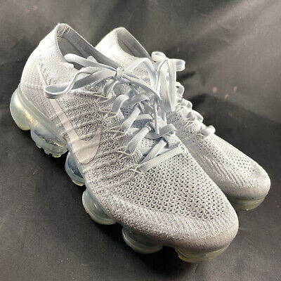 NIKE AIR VAPORMAX FLYKNIT 849557 004 Pure Platinum White Wolf Grey 7 US Womens