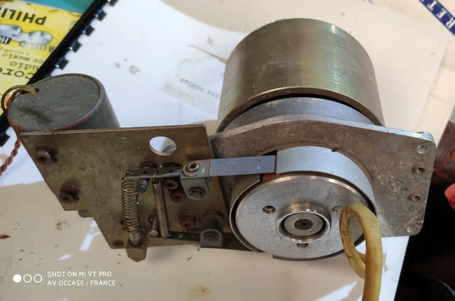 Lot De 2 Moteurs Pour Magnétophone STUDER A807 MKI – Pièce Détachée Vintage